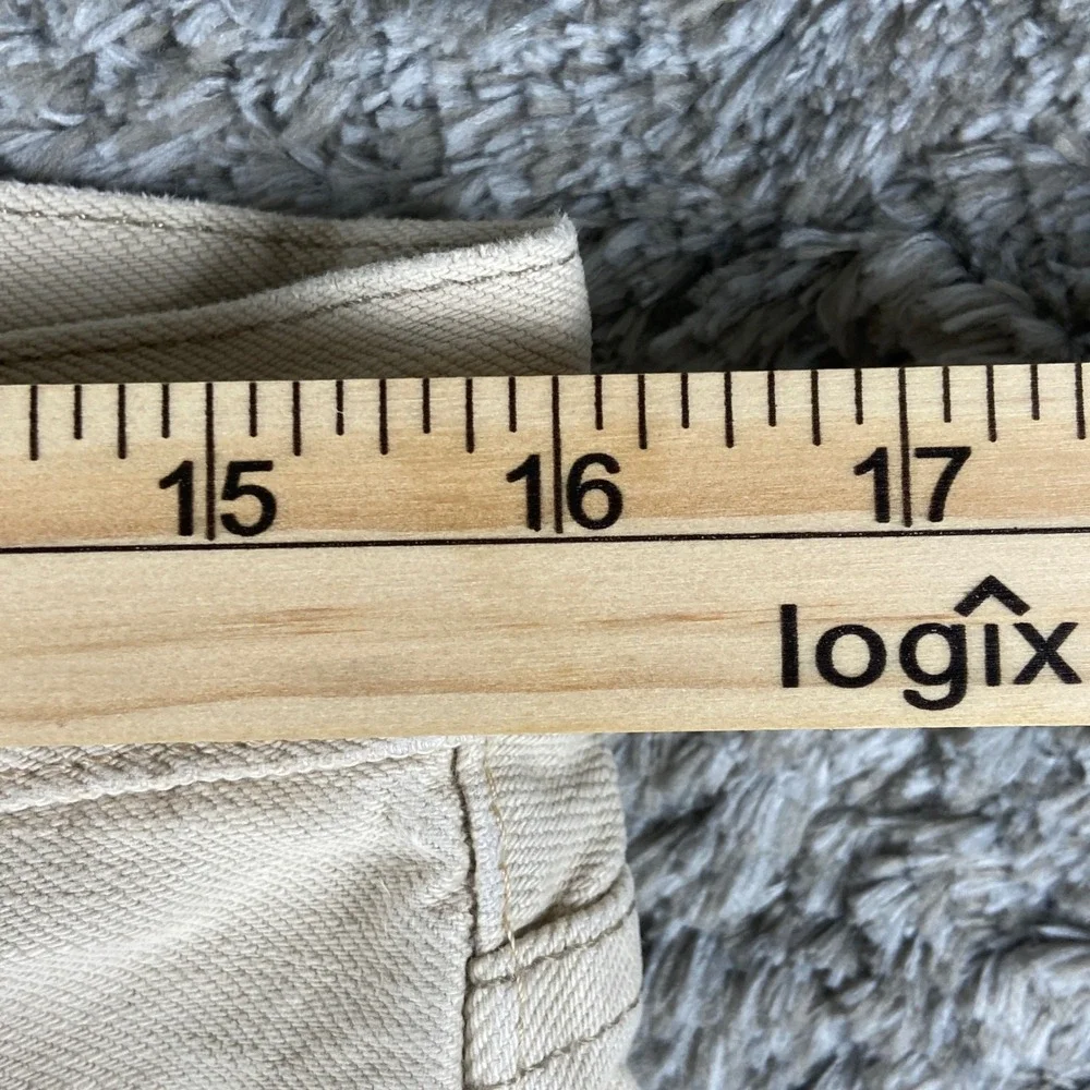 Polo Ralph Lauren Slim Straight‎ Jeans Mens 31x30 Beige Hudson Bone Denim Pants